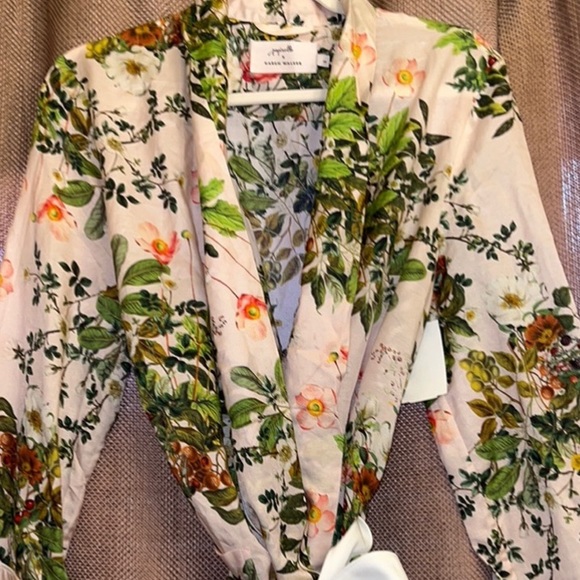 Karen Walker Love Letter Floral Robe sz S - Picture 7 of 12